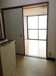 ヒュッテ水上 2階1Kのリビング/ダイニング