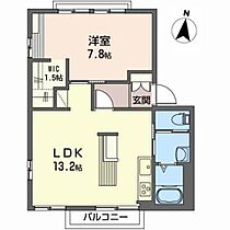 プリヴァートハイツＣ 201 ｜ 宮城県仙台市宮城野区福室３丁目13-11（賃貸アパート1LDK・2階・46.00㎡） その2