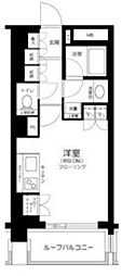 ダイナシティ高円寺 ワンルームの間取図画像