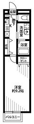 アムール豊友 1Kの間取図画像