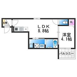 カーサリベルタ 2階