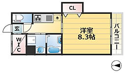 ラムール下三条 1階/-