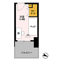 新潟県新潟市中央区東万代町（賃貸マンション1R・3階・12.24㎡） その2