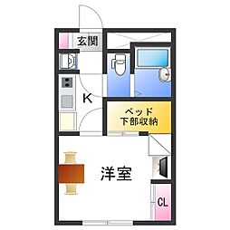 レオパレスボムール 2階