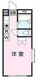 パークアベニュー国分寺20th ワンルームの間取図画像