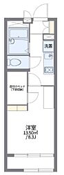 レオパレスセードル2 1Kの間取図画像