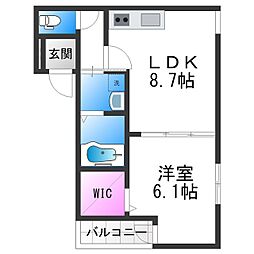 フジパレス遠里小野イースト 1階