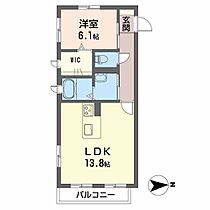 山清庵 0205 ｜ 大阪府大阪市東住吉区住道矢田１丁目15-3（賃貸アパート1LDK・2階・47.25㎡） その2