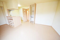 京王相模原線 多摩境駅 徒歩14分の賃貸アパート 1階1LDKのリビング/ダイニング