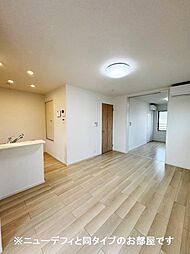 シュタイン・フルス 205 2階1LDKのリビング/ダイニング