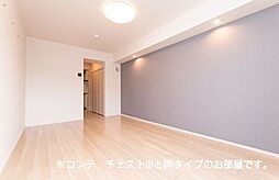 エスポワール 2階1Kのリビング/ダイニング