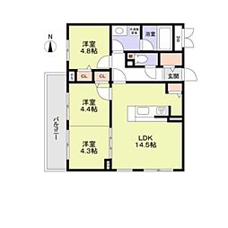 (仮称)門戸厄神・M社計画新築工事 3階