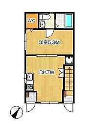 Leaohana 1DKの間取図画像