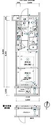 ARCOBALENO KITA-AYASE 2Kの間取図画像