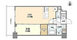 コンフォリア桜上水 1LDKの間取図画像
