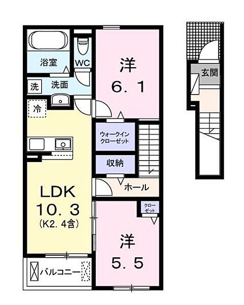 画像2:間取図