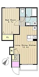 リバーサイドグリーン 1階/103