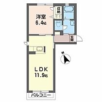 コンフォータブル　Ａ A203 ｜ 山形県山形市嶋南２丁目2-30（賃貸アパート1LDK・2階・41.94㎡） その2