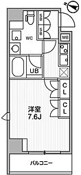 ARKMARK巣鴨 1Kの間取図画像