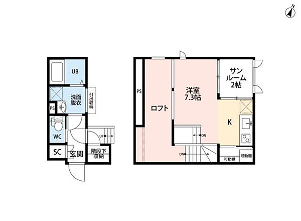 CB城南ソアレ 105｜福岡県福岡市城南区梅林１丁目(賃貸アパート1R・1階・29.07㎡)の写真 その2