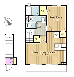 サンライズヒルV 2階/202