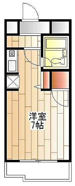 ウィン読売ランド 0101｜神奈川県川崎市麻生区細山６丁目(賃貸マンション1R・1階・19.80㎡)の写真 その2