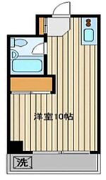 マンション小滝橋 ワンルームの間取図画像