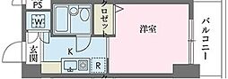 ウインベルソロ国分寺1 ワンルームの間取図画像