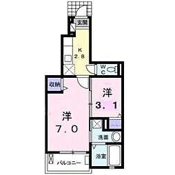 ボヌール 1階/-