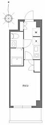 ルポール北加瀬 1Kの間取図画像