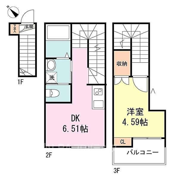 ソルナクレイシア平和台 207｜東京都練馬区早宮３丁目(賃貸マンション1DK・2階・35.44㎡)の写真 その2