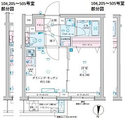 ジェノヴィア京成立石V 1階/-