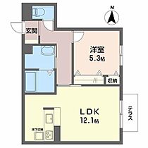 ティヨール 0101 ｜ 大阪府門真市新橋町14-4（賃貸マンション1LDK・1階・44.50㎡） その3