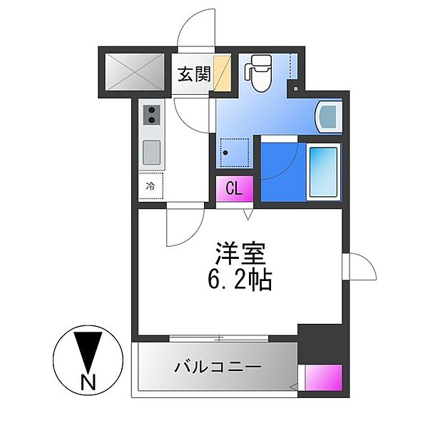 セイワパレス大今里 ｜大阪府大阪市東成区大今里南２丁目(賃貸マンション1K・8階・21.93㎡)の写真 その2