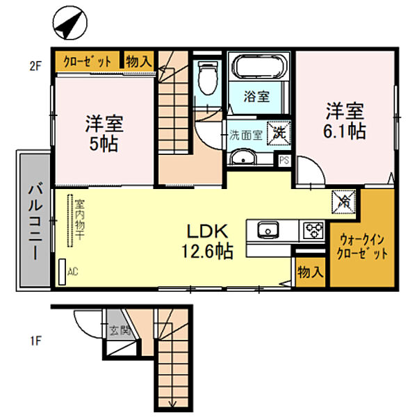 画像2:間取図