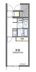 レオネクスト南町田第2 1Kの間取図画像