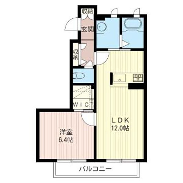 シャーメゾン末広 00102｜東京都青梅市末広町２丁目(賃貸アパート1LDK・1階・44.00㎡)の写真 その2