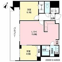 パティオスタイル照葉 A0603 ｜ 福岡県福岡市東区香椎照葉４丁目4-8（賃貸マンション2LDK・6階・60.12㎡） その2