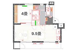goodroom residence 座間ホシノタニ団地 2号棟 4階