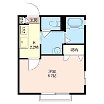 ヴィラ　エスト 00101 ｜ 東京都武蔵野市境南町１丁目27-16（賃貸アパート1K・1階・22.92㎡） その2