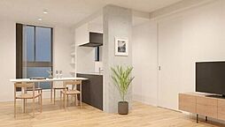 Fullea代々木 4階2LDKのリビング/ダイニング