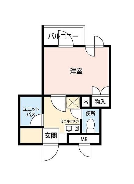 ＬＣＲｅｓｉｄｅｎｃｅ川崎多摩 309｜神奈川県川崎市多摩区堰１丁目(賃貸マンション1K・3階・19.00㎡)の写真 その2