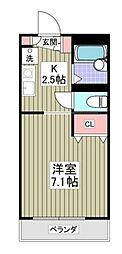 パステルハイツ厚木 2階