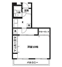 サニーヴィラD 1階/102