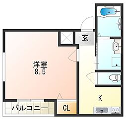 フジパレス長居VII番館 1階