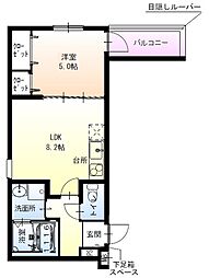 フジパレス我孫子西III番館 2階