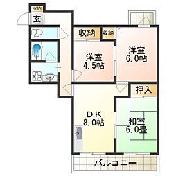クラールプラッツ 5階/-