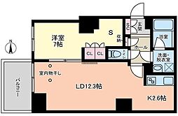 ヴィアーレ四谷 4階1SLDKの間取り