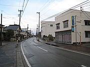 国道350号ロードサイド