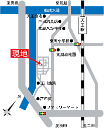 潟上市天王字江川　土地